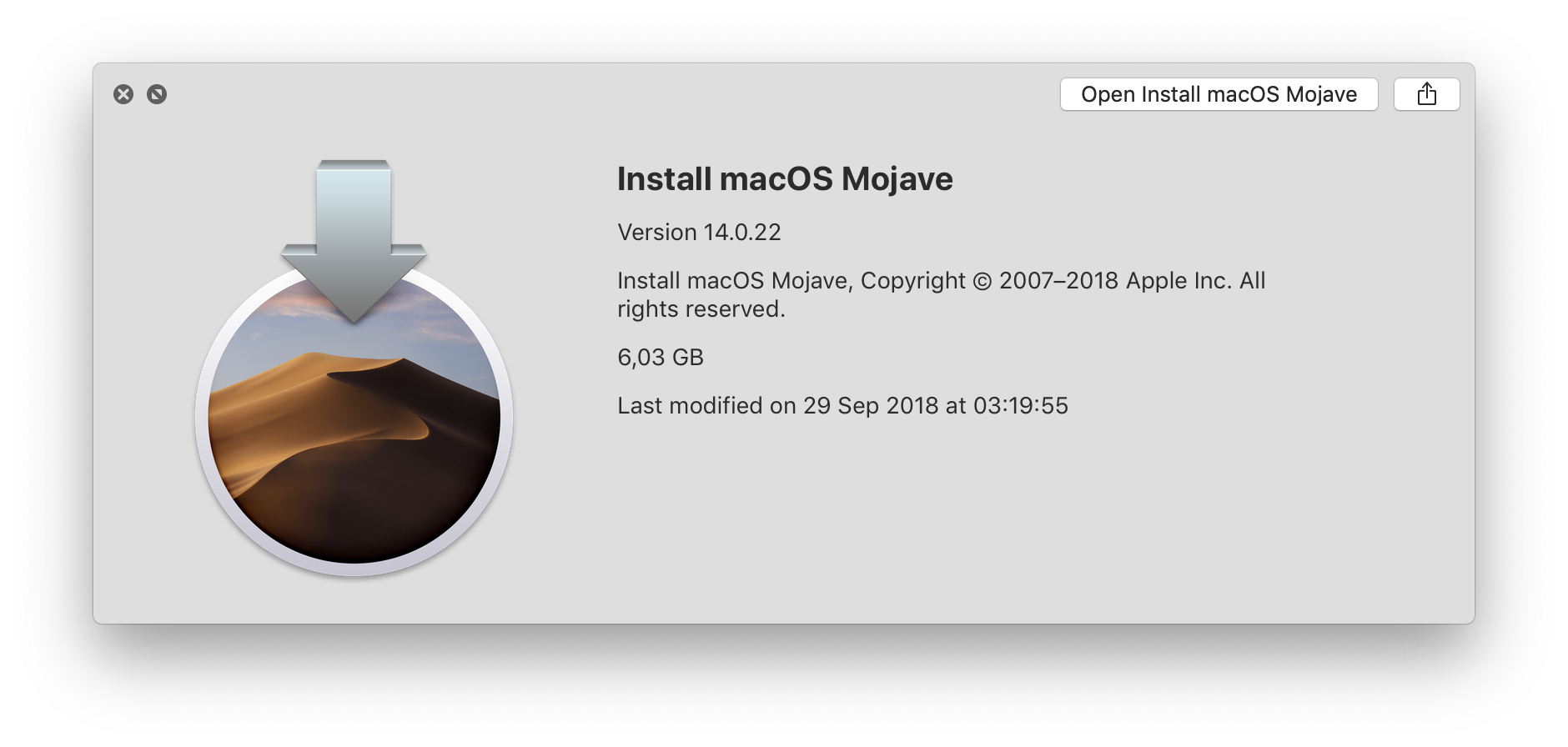 macos mojave patcher not working