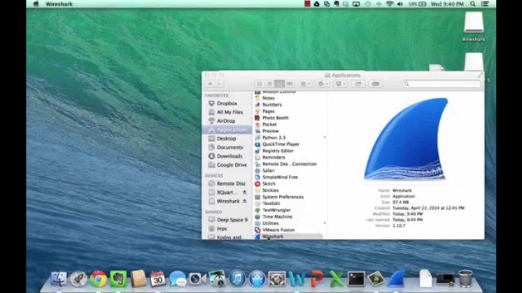 Download Wireshark For Mac Mavericks